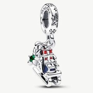 Pandora Christmas Sleigh 2023 Dangle Charm